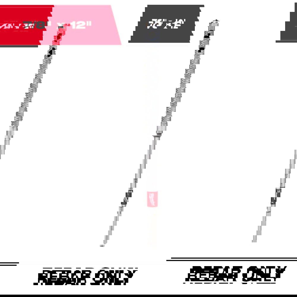 Rebar Cutter Drill Bits; Overall Length: 12.00 ; Shank Diameter: 0.8125